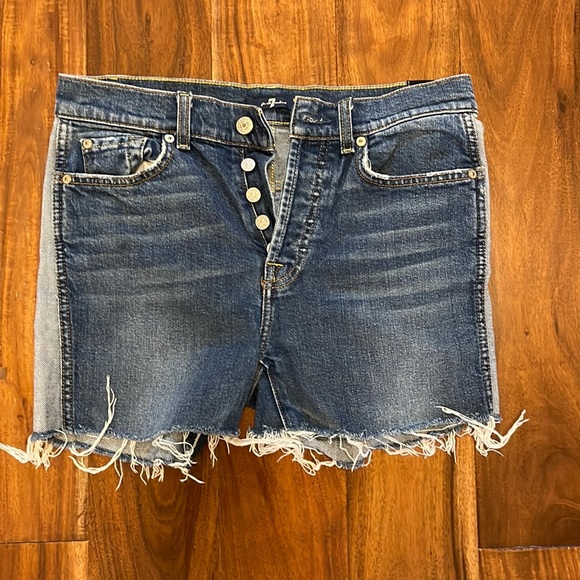 Vintage 7 for all mankind Cut off shorts - Picture 1 of 5